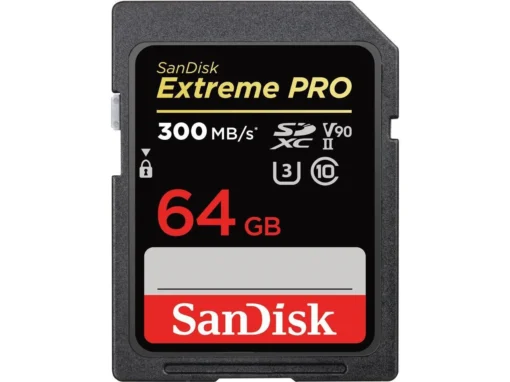 Карта памет SANDISK Extreme PRO SDXC 64GB UHS-II До 300 MB/s