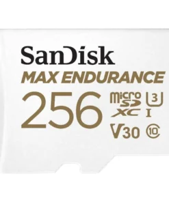 Карта памет SANDISK MAX Endurance SD Адаптер micro SDXC UHD V30 256GB Class