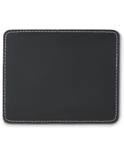 HAMA Пад за мишка "Leather look" Черен