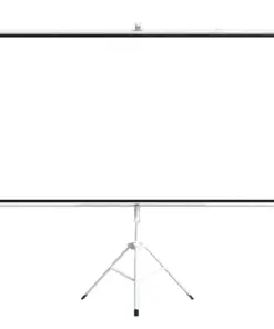 Екран на стойка  ESTILLO 244 х 183 см,120", бял, с черна рамка, 4:3, 11 кг