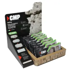 Глина за моделиране ReClay 420 г сива рециклирана дисплей CMP