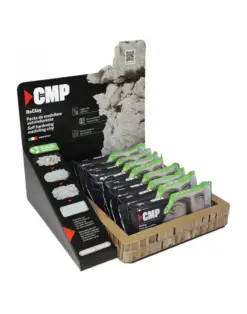 Alternative view от Глина за моделиране ReClay 420 г, сива, рециклирана, дисплей, CMP