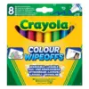 Маркери за бяла дъска 8 цв. коничен връх Wipeoffs Crayola бр 1
