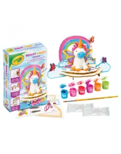 Alternative view от Глинена играчка за творене с 6 темперни бои еднорог, Crayola
