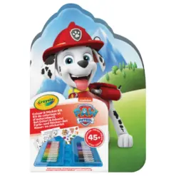 Куфарче за оцветяване 45 части Paw Patrol Crayola бр 1