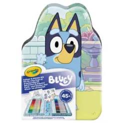 Куфарче за оцветяване 45 части Bluey Crayola бр 1