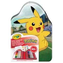 Куфарче за оцветяване 45 части Pokemon Crayola бр 1