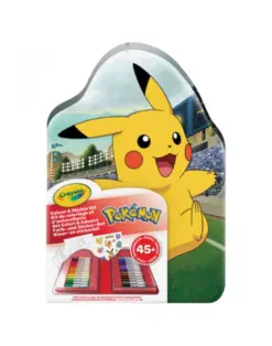 Alternative view от Куфарче за оцветяване 45 части Pokemon, Crayola