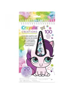 Alternative view от Скицник с шаблони и лепенки Creations, Crayola, каш 24
