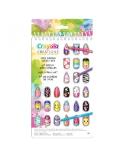 Alternative view от Комплект за маникюр с лепенки Creations, Crayola, каш 24