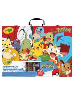 Alternative view от Куфарче за художници 115 части Pokemon, Crayola, каш 4