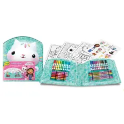 Куфарче за оцветяване 40 части Gabby``s Dollhouse Crayola бр 1