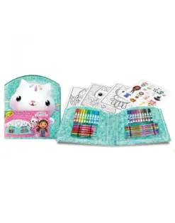 Alternative view от Куфарче за оцветяване 40 части Gabby``s Dollhouse, Crayola, каш 12