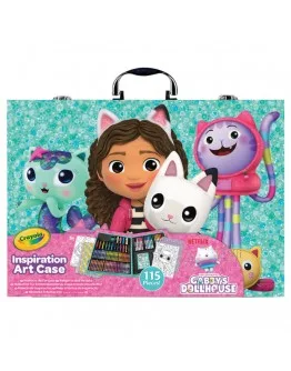 Куфарче за художници 115 части Gabby``s Dollhouse, Crayola, бр 1 - Image 3
