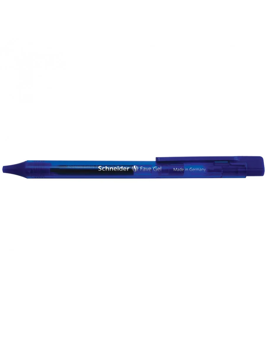 Гел химикалка авт. Fave Gel, 0.7 мм, синя, Schneider, бр 1 - Image 2
