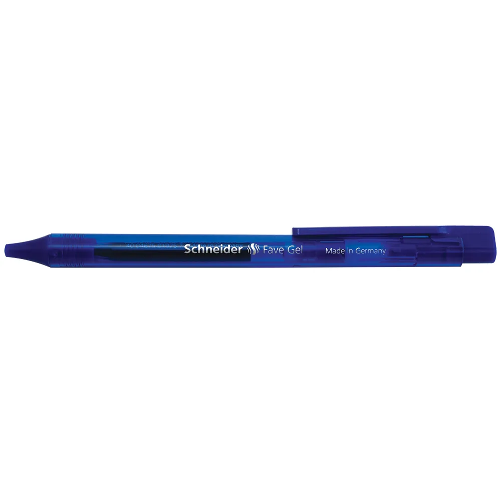 Гел химикалка авт. Fave Gel 0.7 мм синя Schneider бр 1