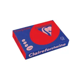 Картон коп.цв. А4 160 г/м2 Int.Red Trophee Clairefontaine каш 1000