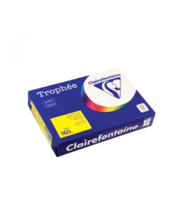 Alternative view of Картон коп.цв., А4, 160 г/м2, Int.Yellow Trophee, Clairefontaine