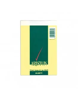 Бележник шит Ariston, А6, 70 л., 60 г/м2, каре, Blasetti, бр 1 - Image 3