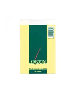 Alternative view of Бележник шит Ariston, А6, 70 л., 60 г/м2, каре, Blasetti