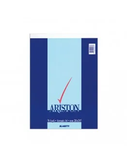 Бележник шит Ariston, А4, 70 л., 60 г/м2, редове, Blasetti, бр 1 - Image 3