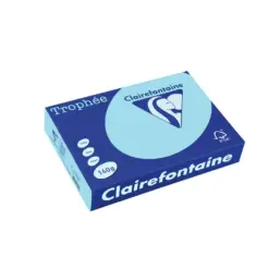 Картон коп.цв. А4 160 г/м2 Sky Blue Trophee Clairefontaine каш 1000