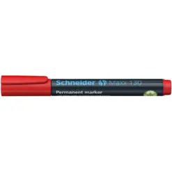 Маркер перманент объл Maxx 130 3 мм червен Schneider бр 1