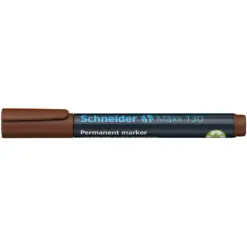 Маркер перманент объл Maxx 130 3 мм кафяв Schneider бр 1