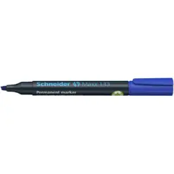 Маркер перманент скосен Maxx 133 4 мм син Schneider бр 1