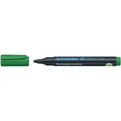Маркер перманент скосен Maxx 133 4 мм зелен Schneider бр 1