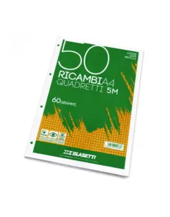 Alternative view of Блок листа с перф., А4, 50 л., 60 г/м2, каре, Blasetti