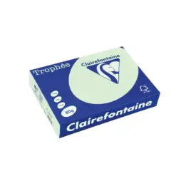 Хартия коп.цв. А3 80 г/м2 Pale Green Trophee Clairefontaine каш 2500