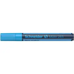 Маркер тебешир объл Maxx 265 3 мм св.син Schneider бр 1