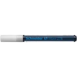 Маркер покриващ иглен Maxx 278 0.8 мм бял Schneider бр 1