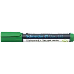 Маркер за бяла дъска скосен Maxx 293 2+5 мм зелен Schneider бр 1
