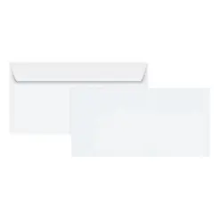 Плик DL 110х220 бял с лента 80 г/м2 Clairefontaine стек 50