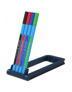 Alternative view of Химикалка Slider Edge XB basic, 4 цв., кутия със стойка, Schneider