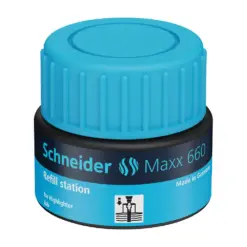 Мастило за текстмаркери Maxx 660 синьо 30 мл Schneider бр 1