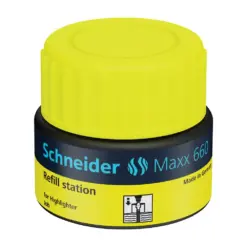 Мастило за текстмаркери Maxx 660 жълто 30 мл Schneider бр 1