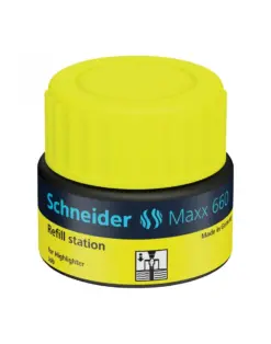 Alternative view от Мастило за текстмаркери Maxx 660, жълто, 30 мл, Schneider