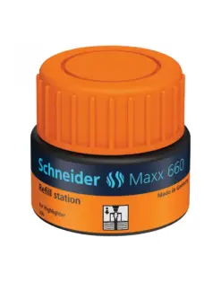 Alternative view от Мастило за текстмаркери Maxx 660, оранжево, 30 мл, Schneider