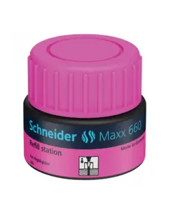 Alternative view от Мастило за текстмаркери Maxx 660, розово, 30 мл, Schneider