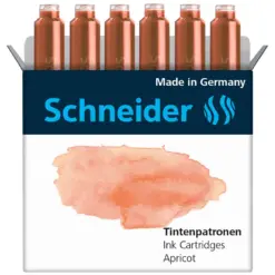 Патронче за писалка кайсия 6 броя Schneider бр 1