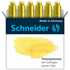 Патронче за писалка лимон 6 броя Schneider бр 1