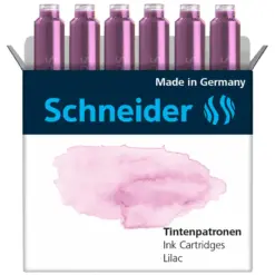 Патронче за писалка люляк 6 броя Schneider бр 1