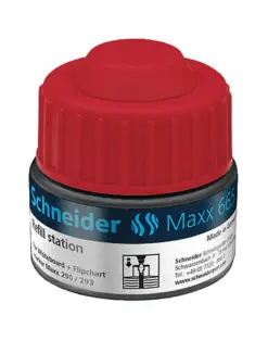 Alternative view от Мастило за маркери за бяла дъска Maxx 665, червено, 30 мл, Schneider