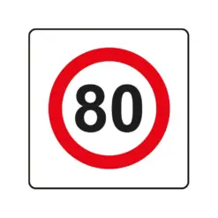Пиктограма Ограничение 80 Spree бр 1