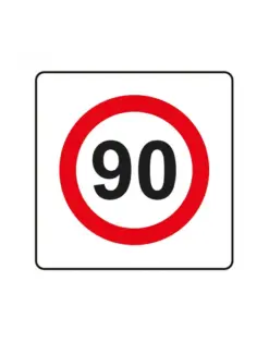 Alternative view of Пиктограма Ограничение 90, Spree