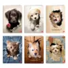 Тетрадка А4 мат/UV Peekaboo Pets 60+2 л.ред 70 г/м2 Elisa бр 1