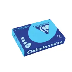 Картон коп.цв. А4 210 г/м2 Dark Blue Trophee Clairefontaine стек2 250